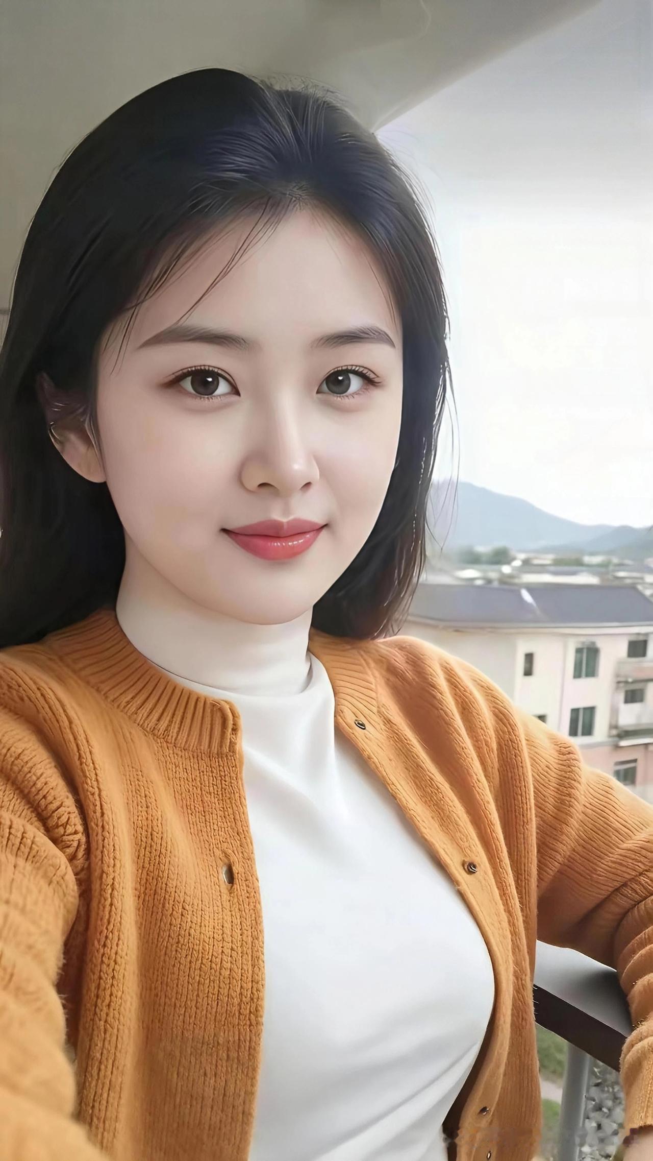 下联：蓝天白云自在游。