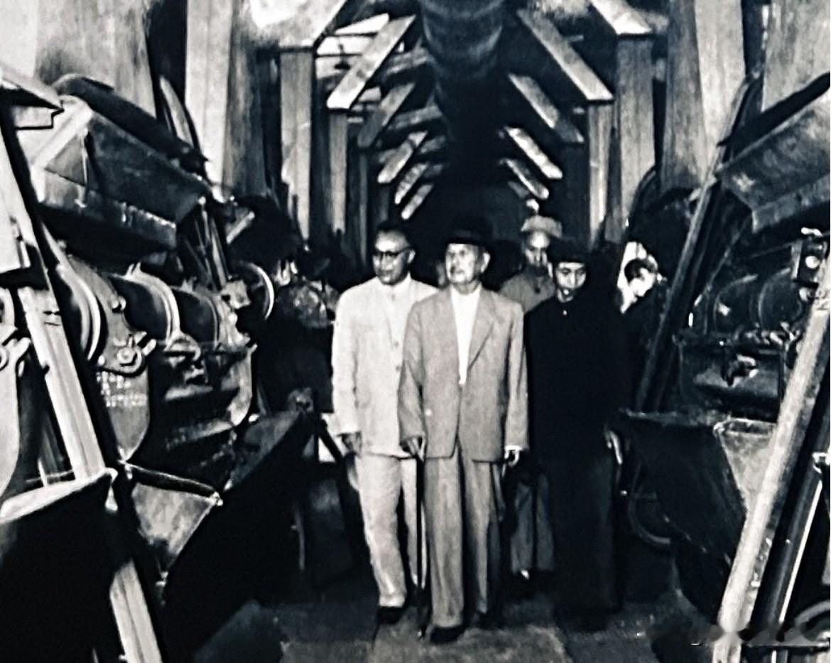 1949年，陈嘉庚应邀回国参加新政协期间，在庄明理等陪同下到东北、华中、华东等地