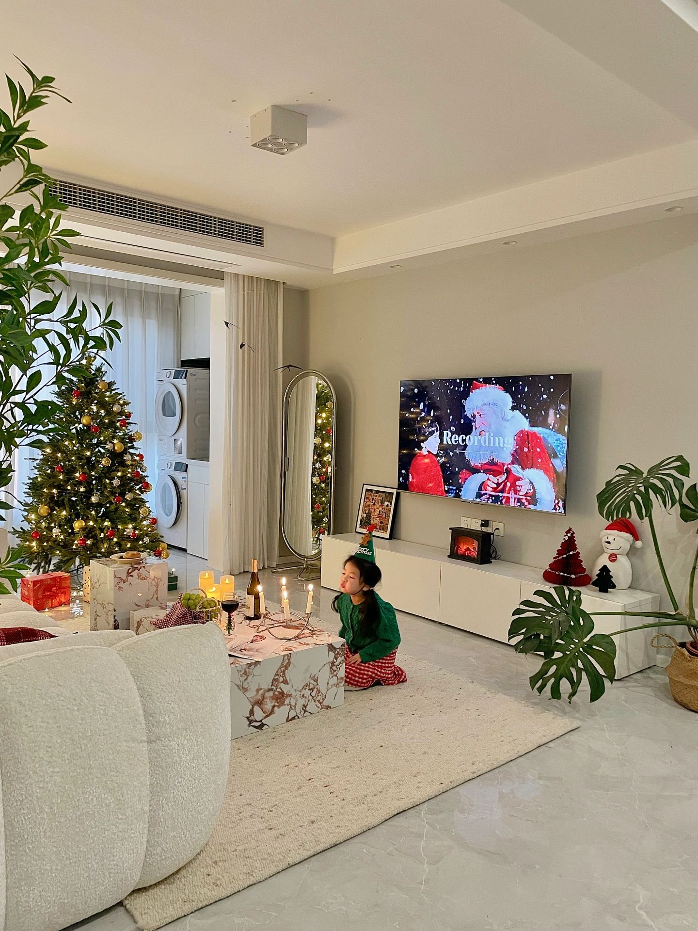 圣诞氛围已就位🎅快来我家过圣诞节吧～❄❄️