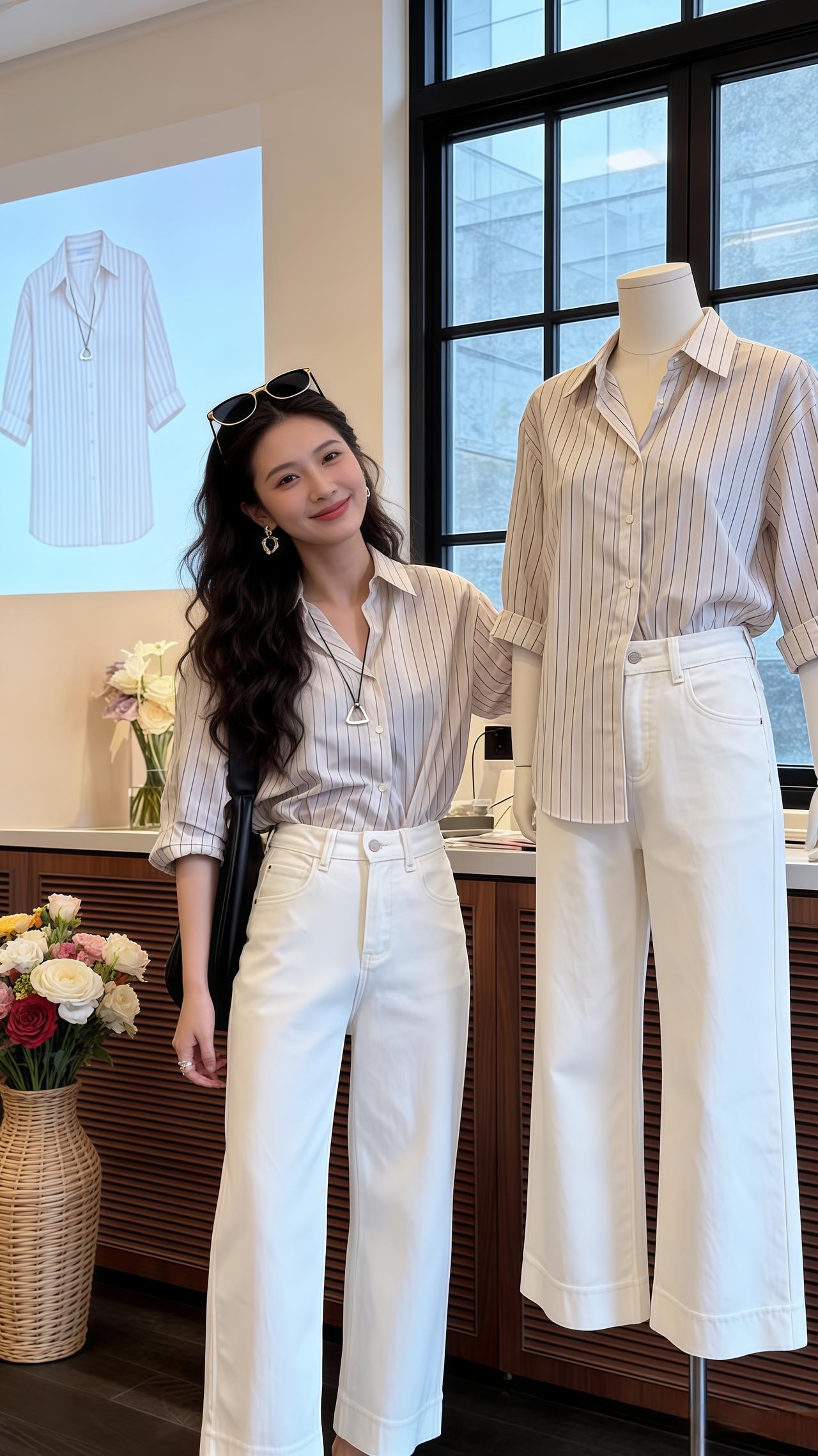 每日搭配分享👗时尚穿搭 我的春日穿搭look 交出你的春日ootd 裤子穿搭