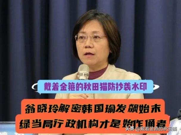 翁晓玲解密韩国瑜发飙的始作俑者！韩国瑜罕见怒呛傅崐萁，在场蓝委把韩傅事件的始末起