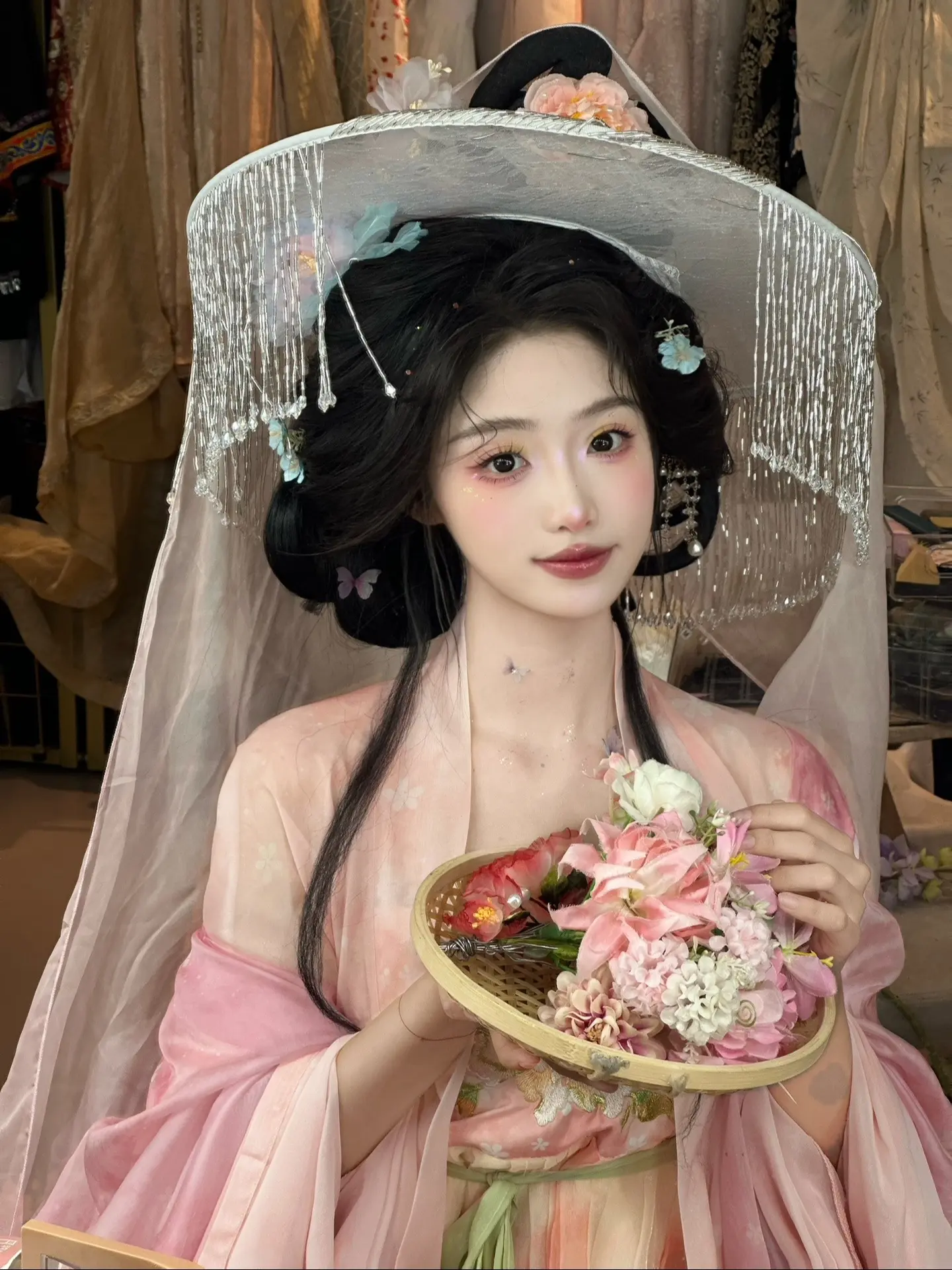 斗笠汉服美呆了！惊为天人！