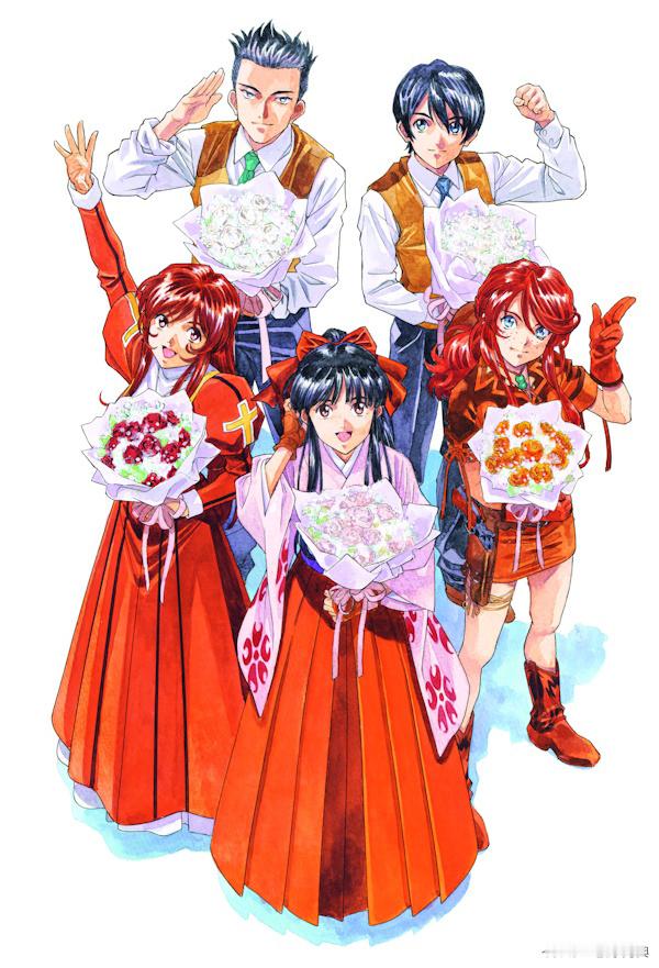 世嘉公开《樱花大战》系列30周年纪念插图，由松原秀典及工藤昌史绘制，30周年纪念