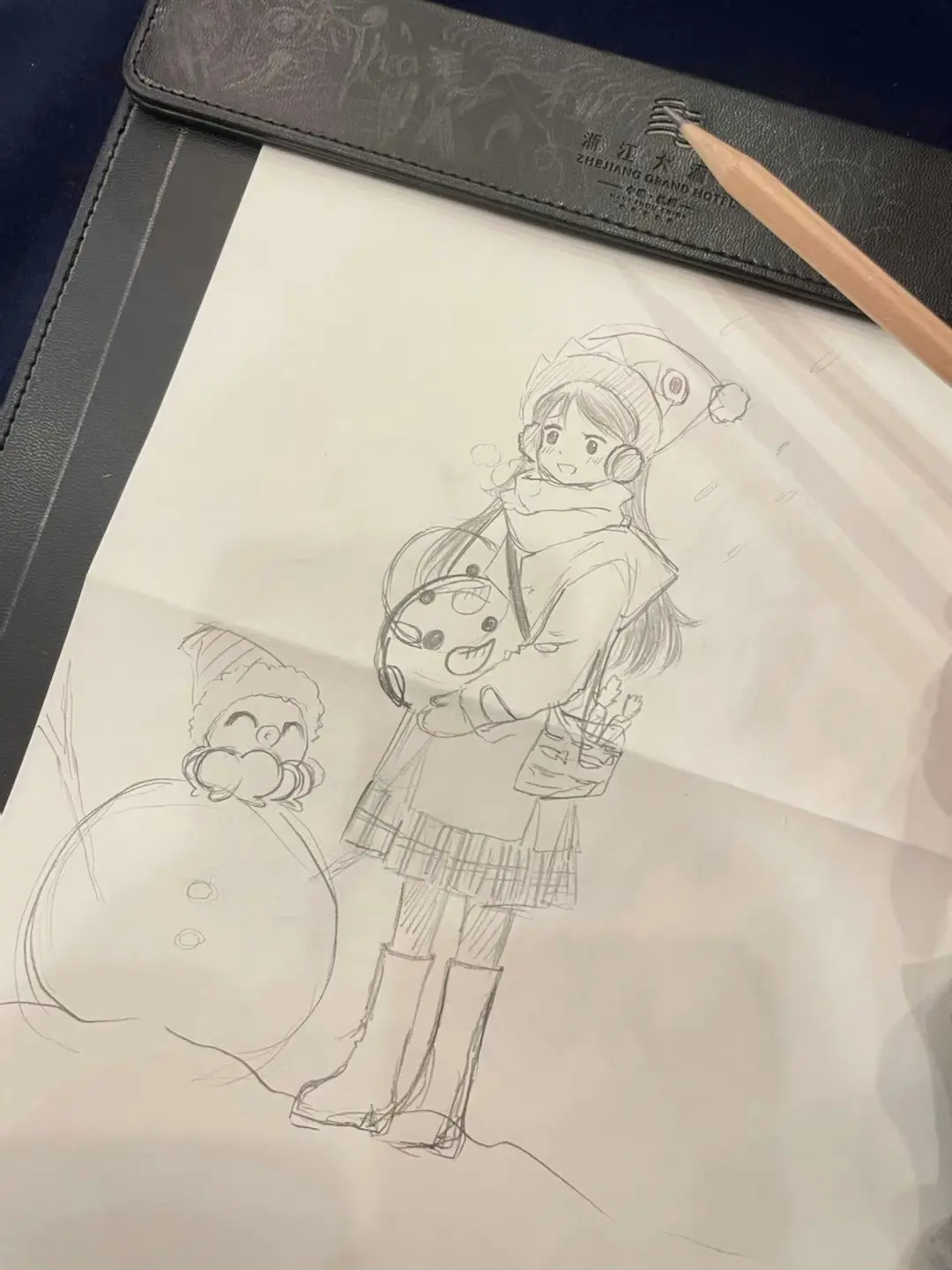 今天发的作品受到了不少鼓励，有点自信了，就发一些自己自学画的画吧嘿嘿，有一些已经是7.8年前画的了，一点有感而发吧~
