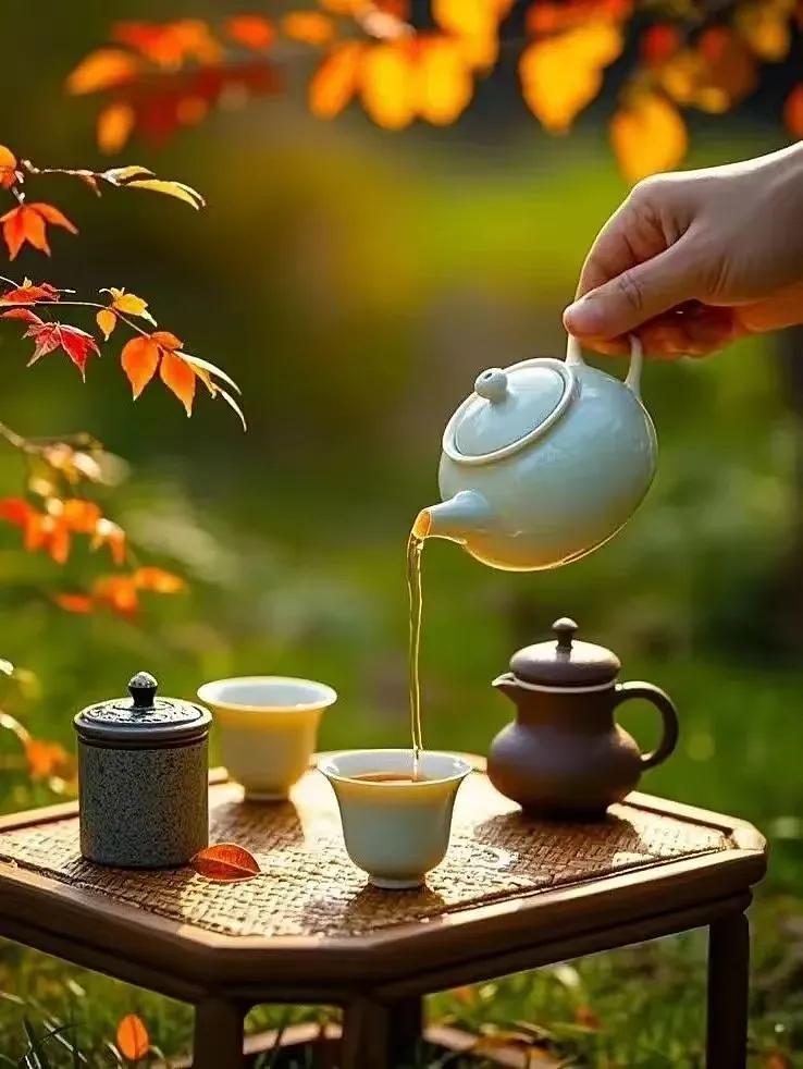 《爱上“泡”茶》

不知何时起，我爱上了泡茶。那看似简单的一冲一泡之间，却蕴含着