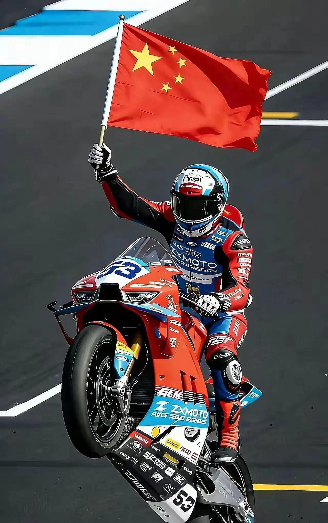 2026年3月28日，张雪机车在WSBK世界超级摩托车锦标赛站上最高领奖台。23