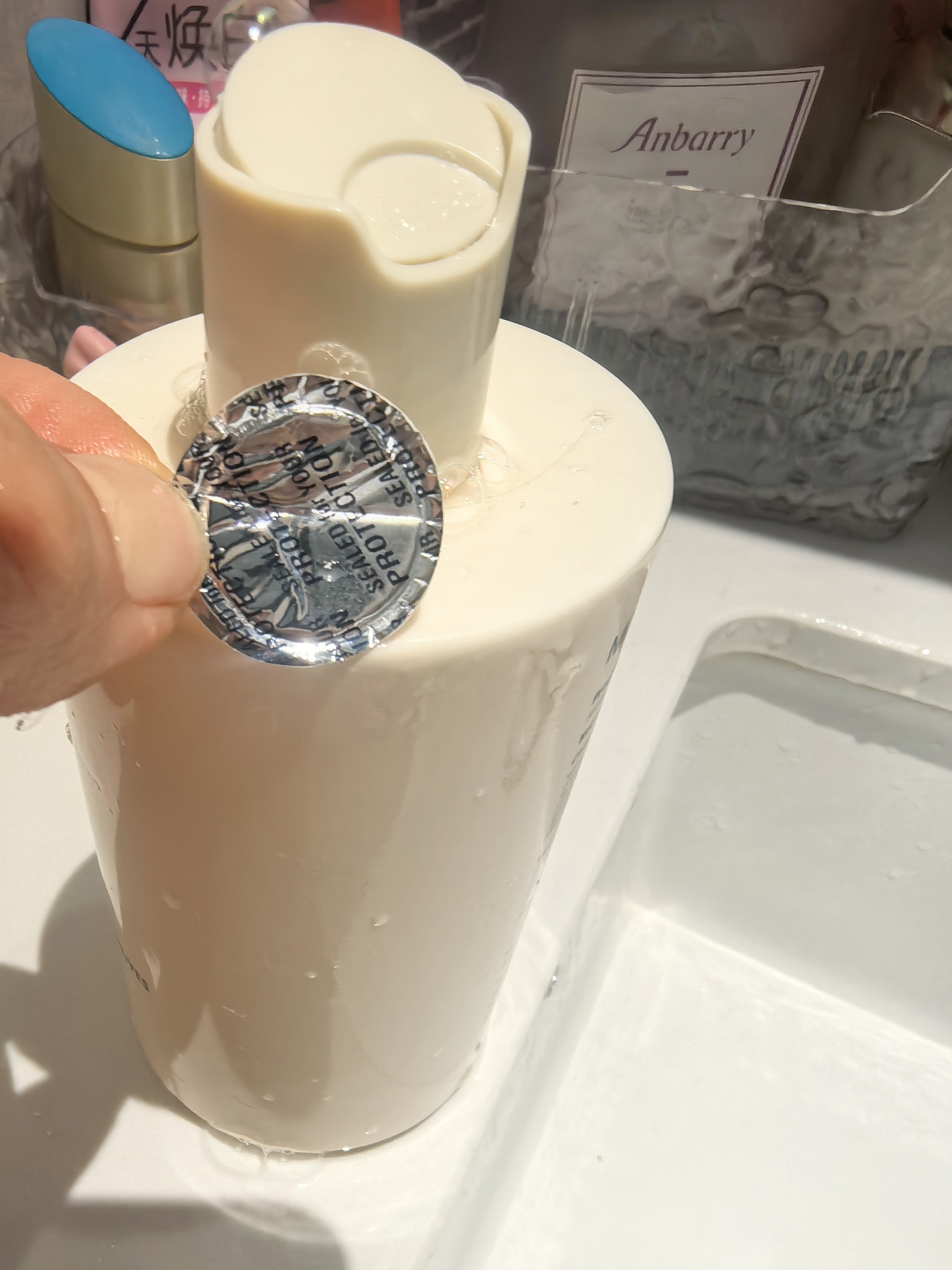 大力如我💪原因是图1里的这个没有撕开...结果图2 