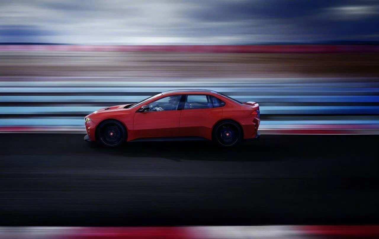 BMW M 新世代概念车希望纯电 M3 量产车能实现 99%概念车的设计，有点帅