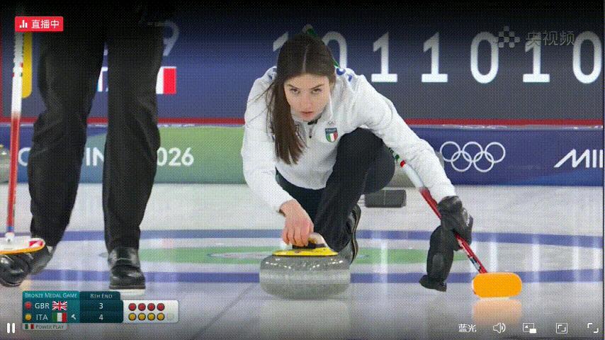 【奥运铜牌赛】英国也知道在意大利的第八局PP局再斗边区是没有什么意义的，第一投选