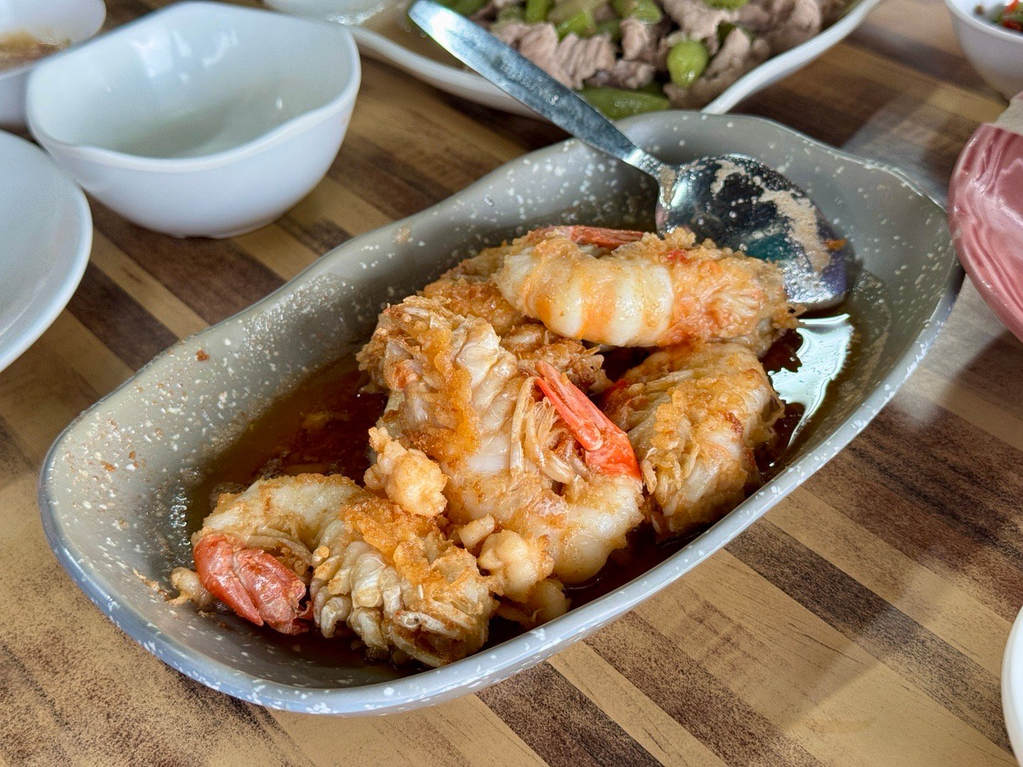 超级旅行旅行美食 喜欢吃河虾🦐的不要错过Ruan Thai Kung Pao 