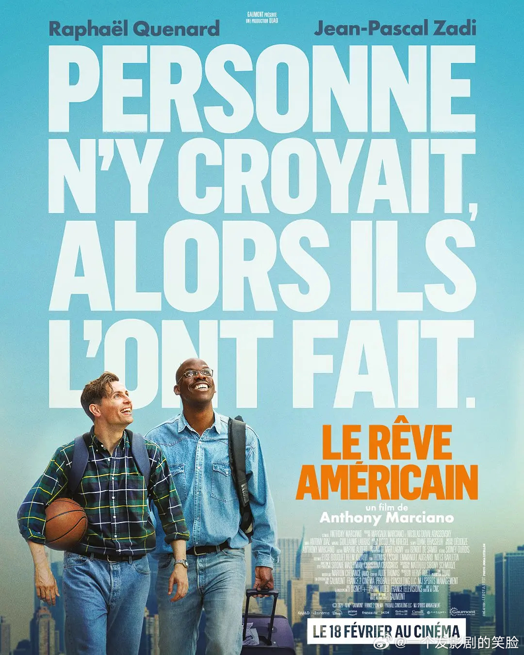 【扣篮梦工厂】 Le Rêve américain (2026)法影 喜剧 中英
