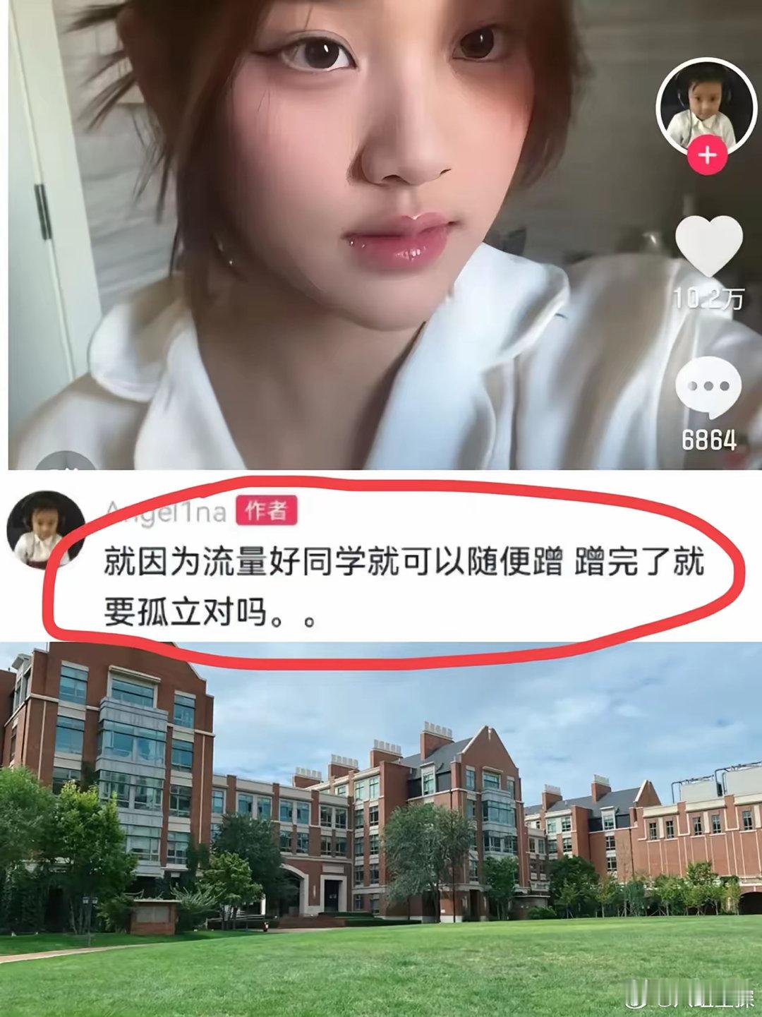 为什么13岁的甜馨会被同学又蹭流量又孤立？看看她就读的这所学校就知道了。那可是北