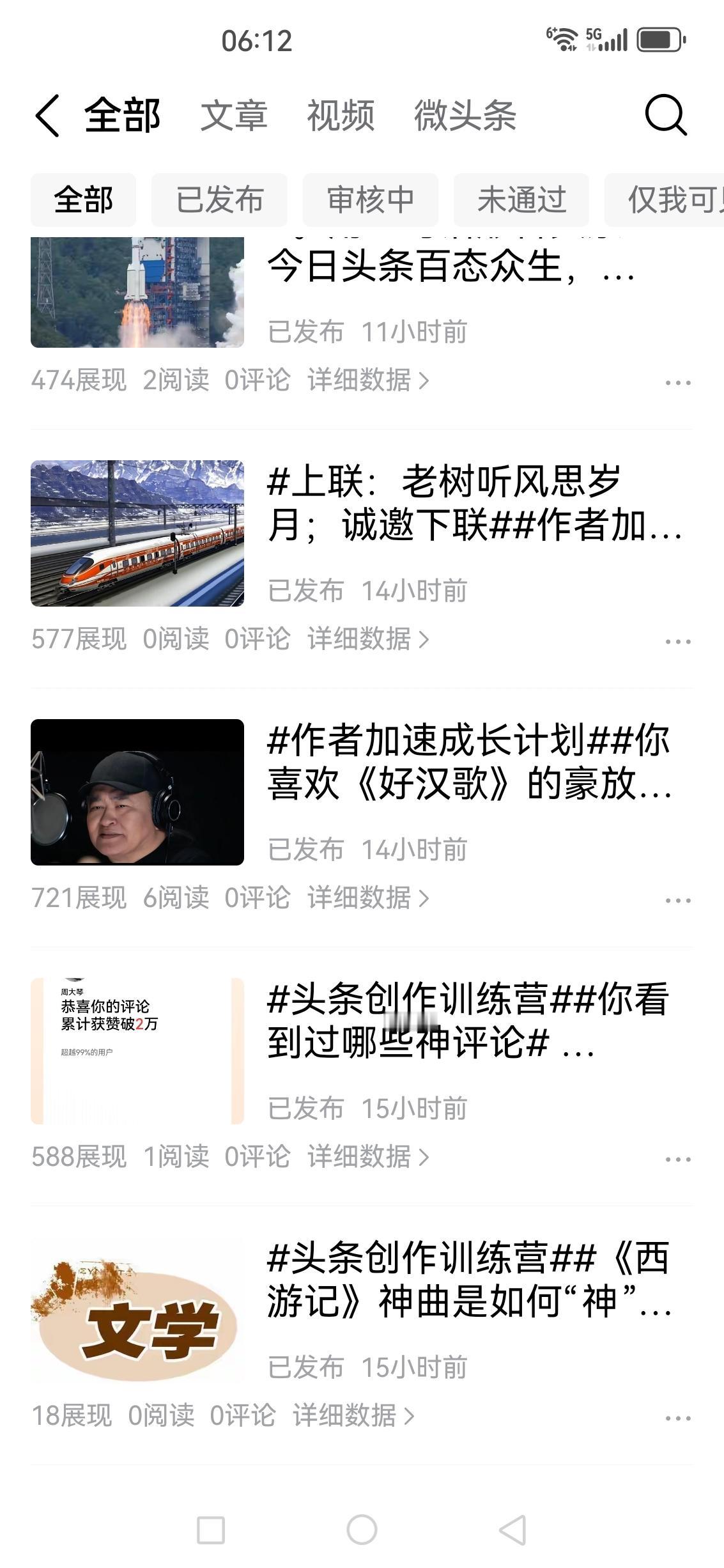 早先的头条热热闹闹的，我刚注册头条那会儿，写得出彩的文章能被推荐到首页，平台还给