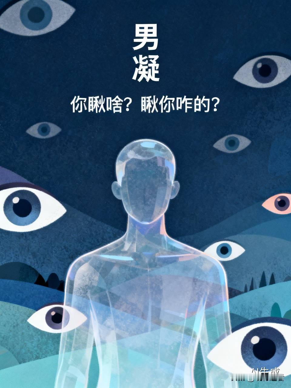 我终于理解女生说的“男凝”，还有多年前的梗——“你瞅啥？瞅你咋的？”。
我出门在
