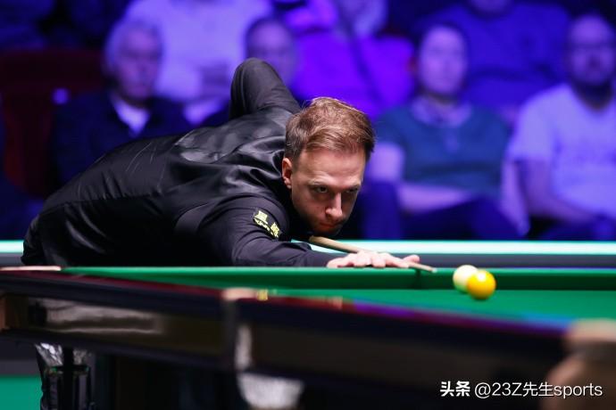 12进8轮次

全场比赛贾德·特鲁姆普打出三杆破百（104、114、100）和六