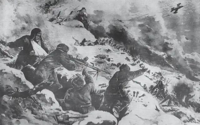 1951年，已经饿了3天的唐满洋，趁着夜色率部爬上了美军580.7高地，谁知上面