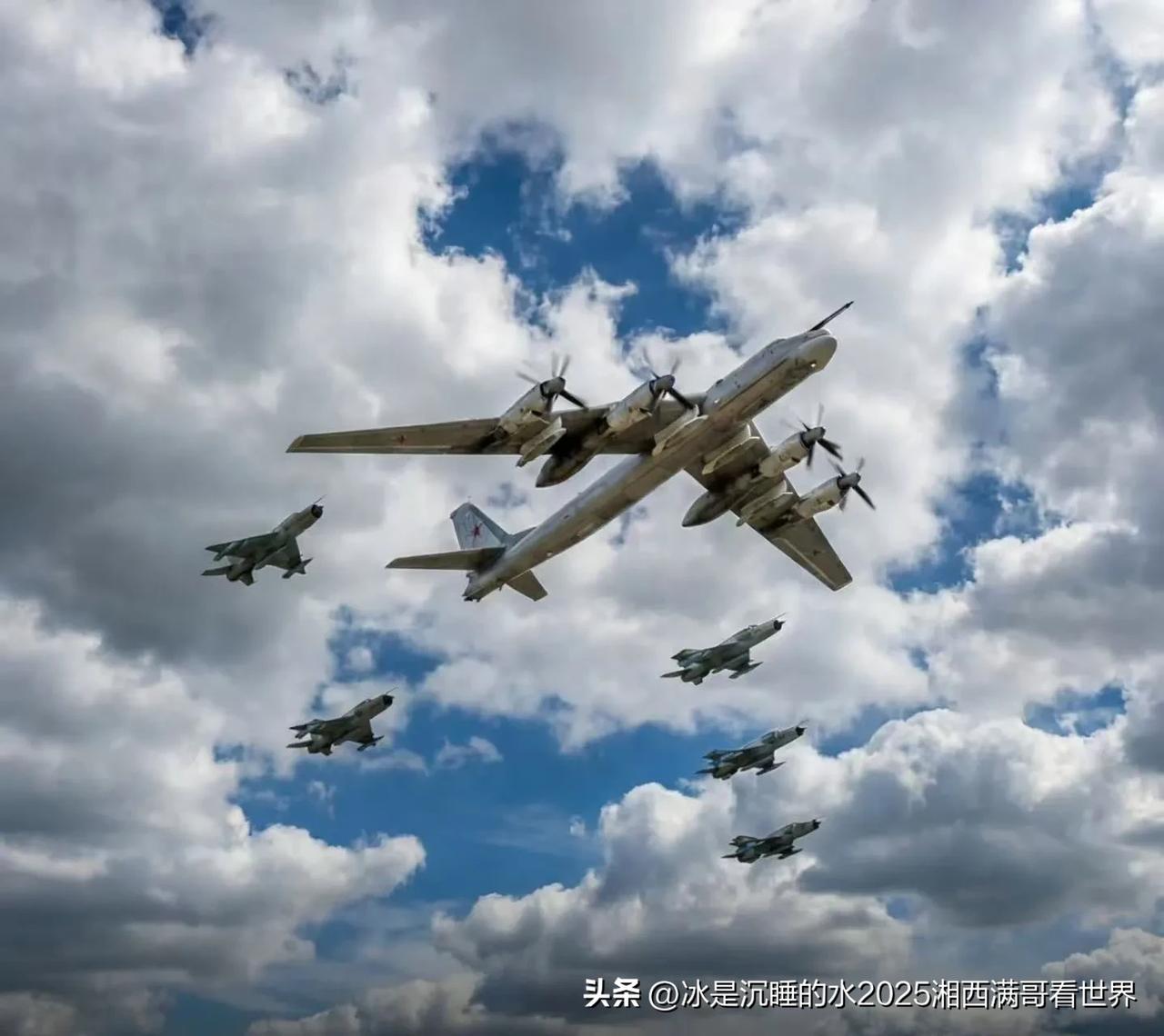 “熊”的豪华护驾--“鱼窝”的前呼后拥，彰显出“熊”的霸气！