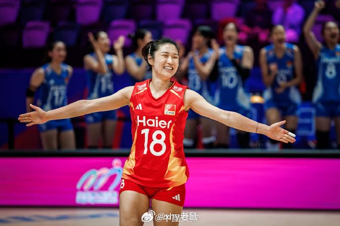 开心 王梦洁朱袁张1块2毛9中国女排中国女排3比0乌克兰女排