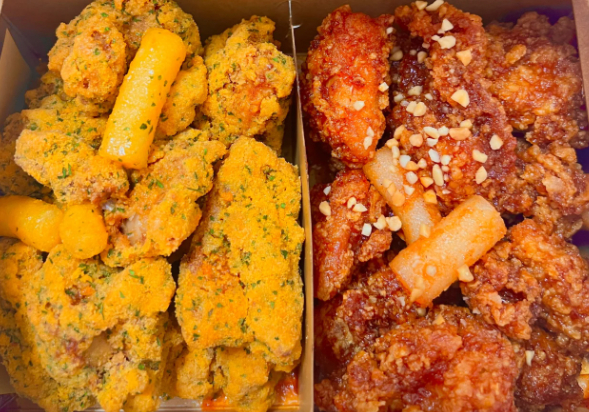 不严谨，最起码也得是炸蛋和炸鸡呀以后吃炸鸡就用这个理由说服我妈