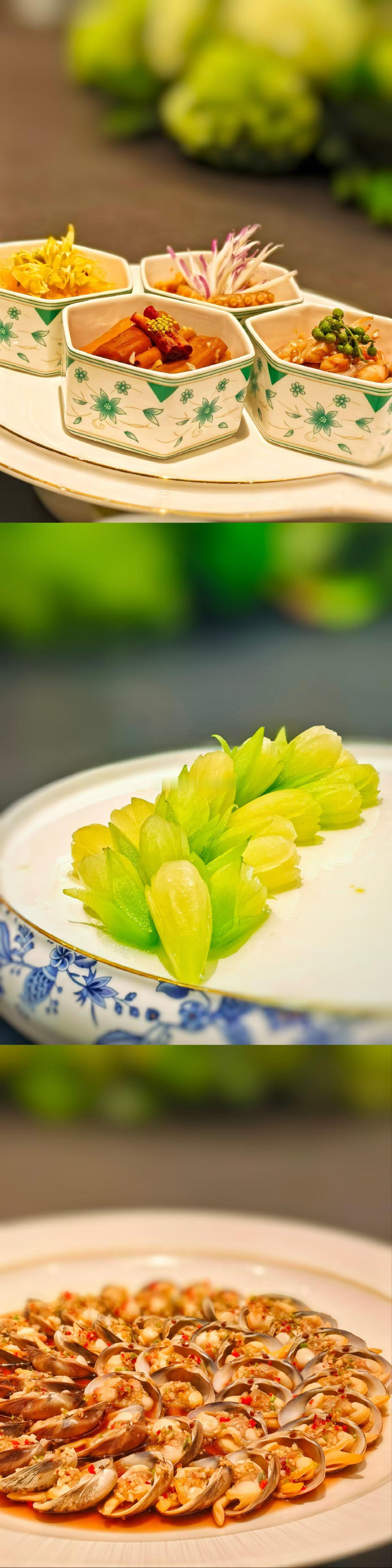 一席富临宴，“富”足欢喜，“临”门添福。昨夜济南润华皇冠假日酒店的【董克平老师餐