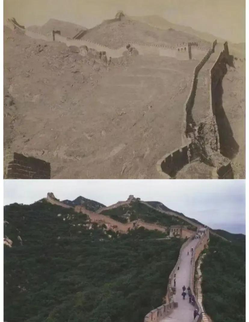 为什么古代长城两边光秃秃，现在植被茂盛
为什么清代以及之前，长城附近都是光秃秃的