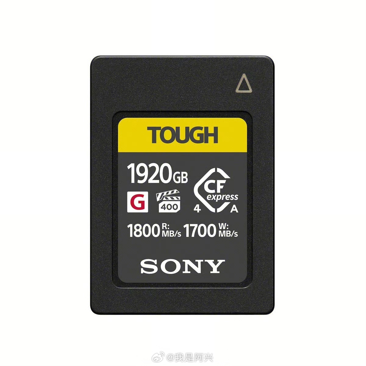 索尼高速、大容量CFexpress Type A存储卡发布了。CEA-G1920