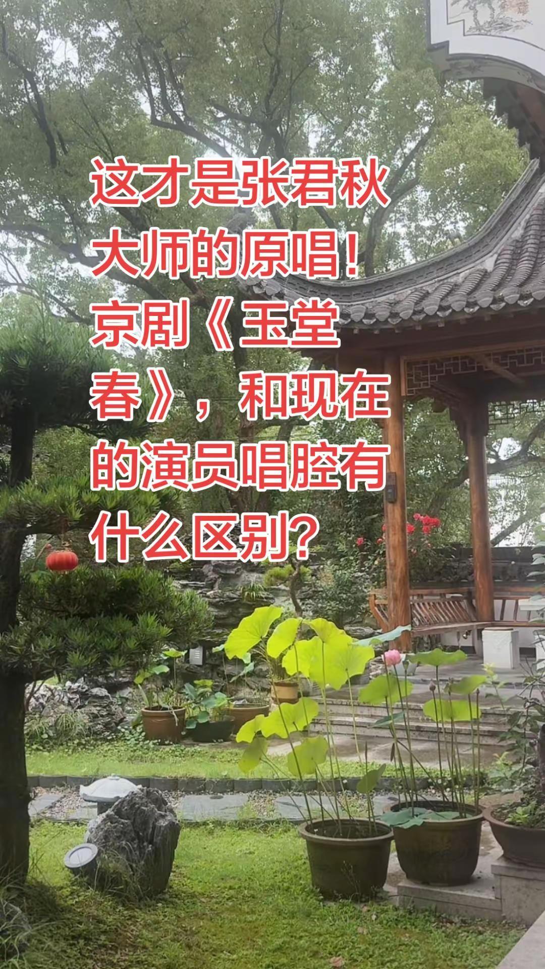 这才是张君秋大师的原唱！京剧《玉堂春》，和现在的演员唱腔有什么区别？京剧 京剧名