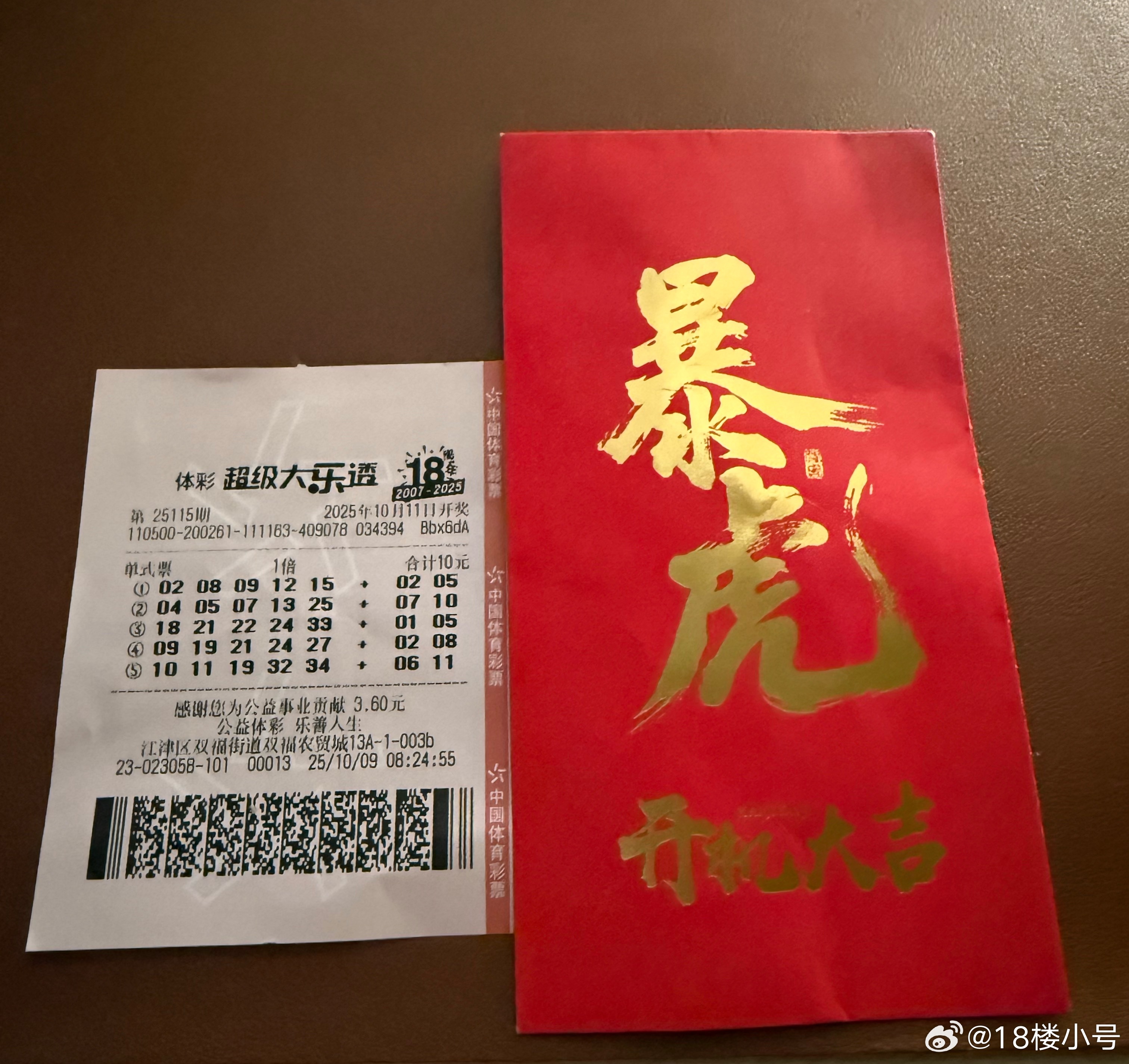 王星越[超话] 谢谢涛儿又让我中了5块钱[来抱抱] ​​​