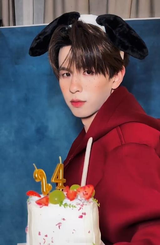 #何浩楠雀斑小狗造型##何浩楠小狗耳朵头饰# 何浩楠的这一造型简直是可爱的代名词