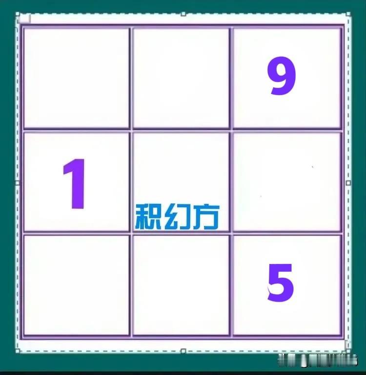 挑战九宫格三阶积幻方基础练习--公共数法

【原题】如图所示的三阶积幻方，已有三