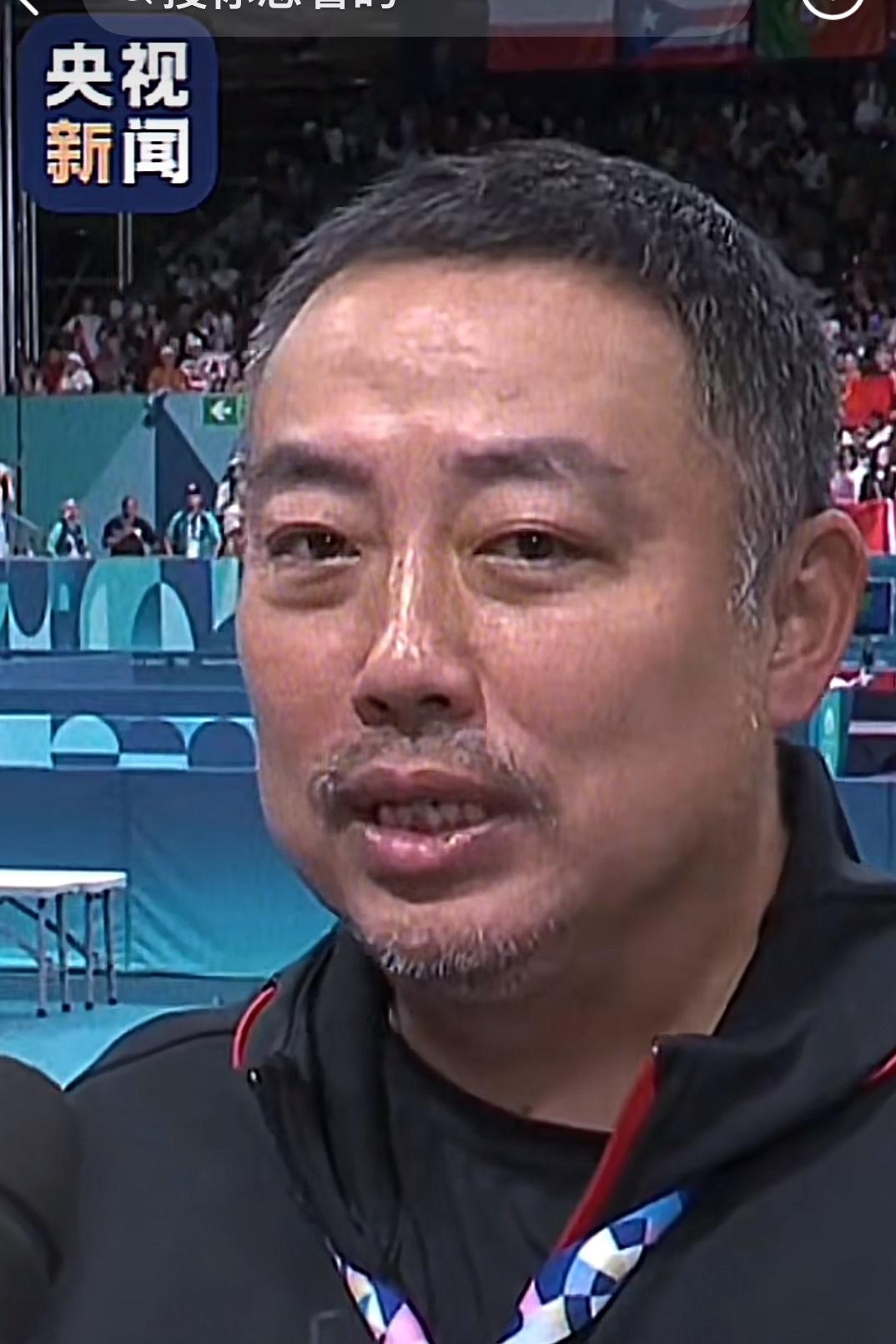 再次听刘国粱主席这段话，依然感动的泪水直流，巴黎奥运会接受采访时，他激动迪表示：