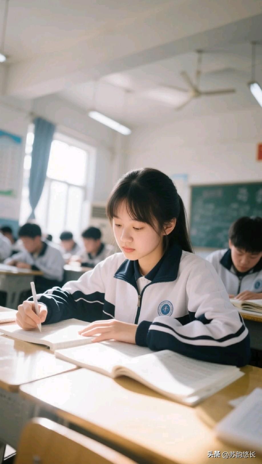 上了高中你才会发现：
1、能考上中等以上高中的人，理论上都有能力冲600分甚至更