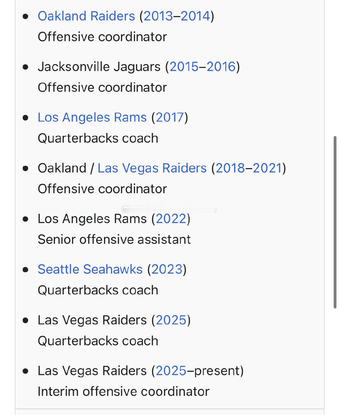 Greg Olson 在过去12年里，在完全不同的制服组手下，3次上任雷达 OC