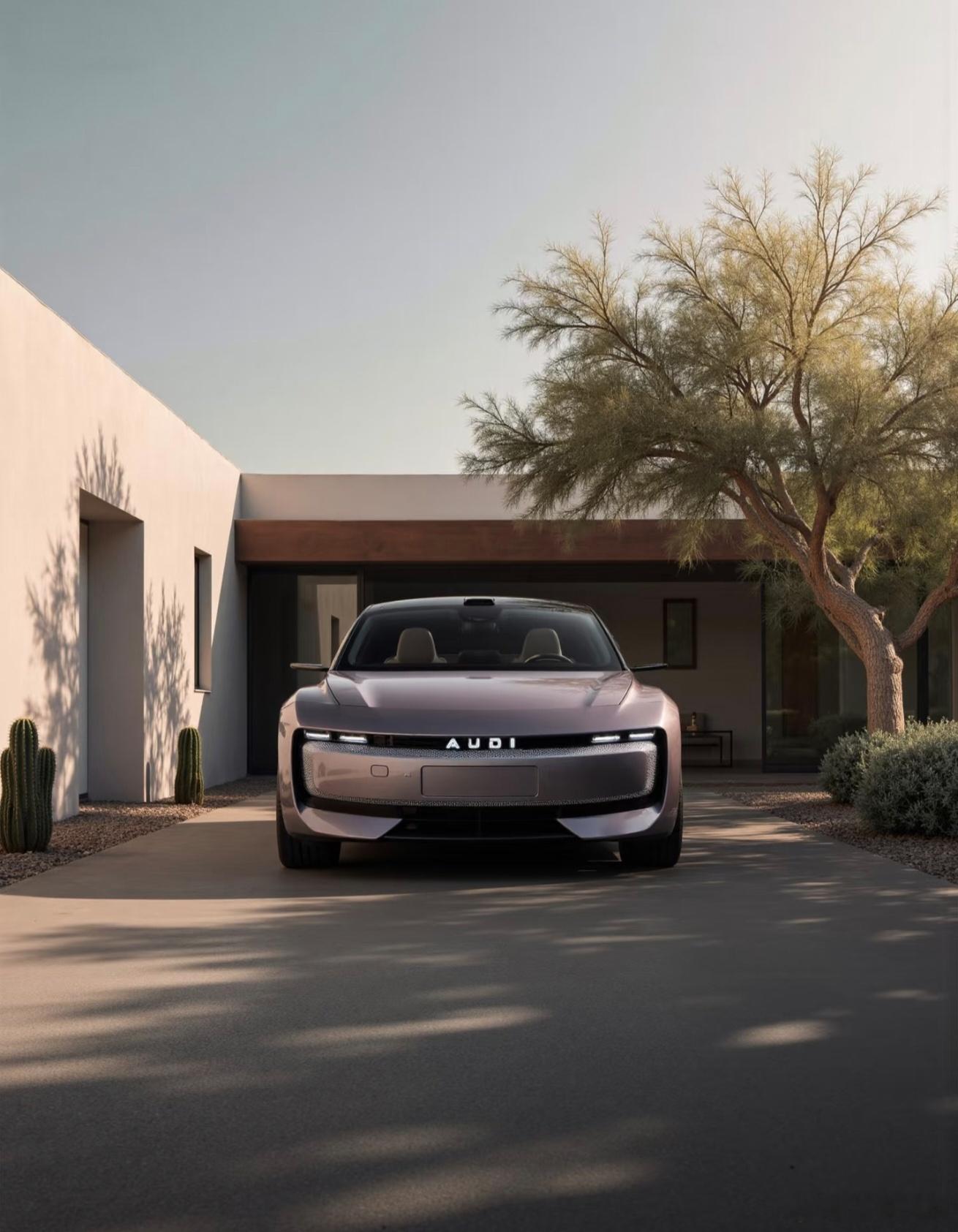 在百万级性能跑车的激烈角逐中，奥迪E5 Sportback从容登场，以从容不迫的