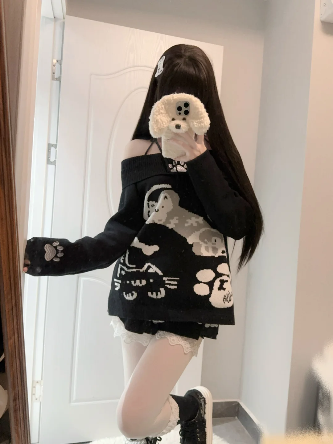 有🔗版！！超萌的猫爪毛衣