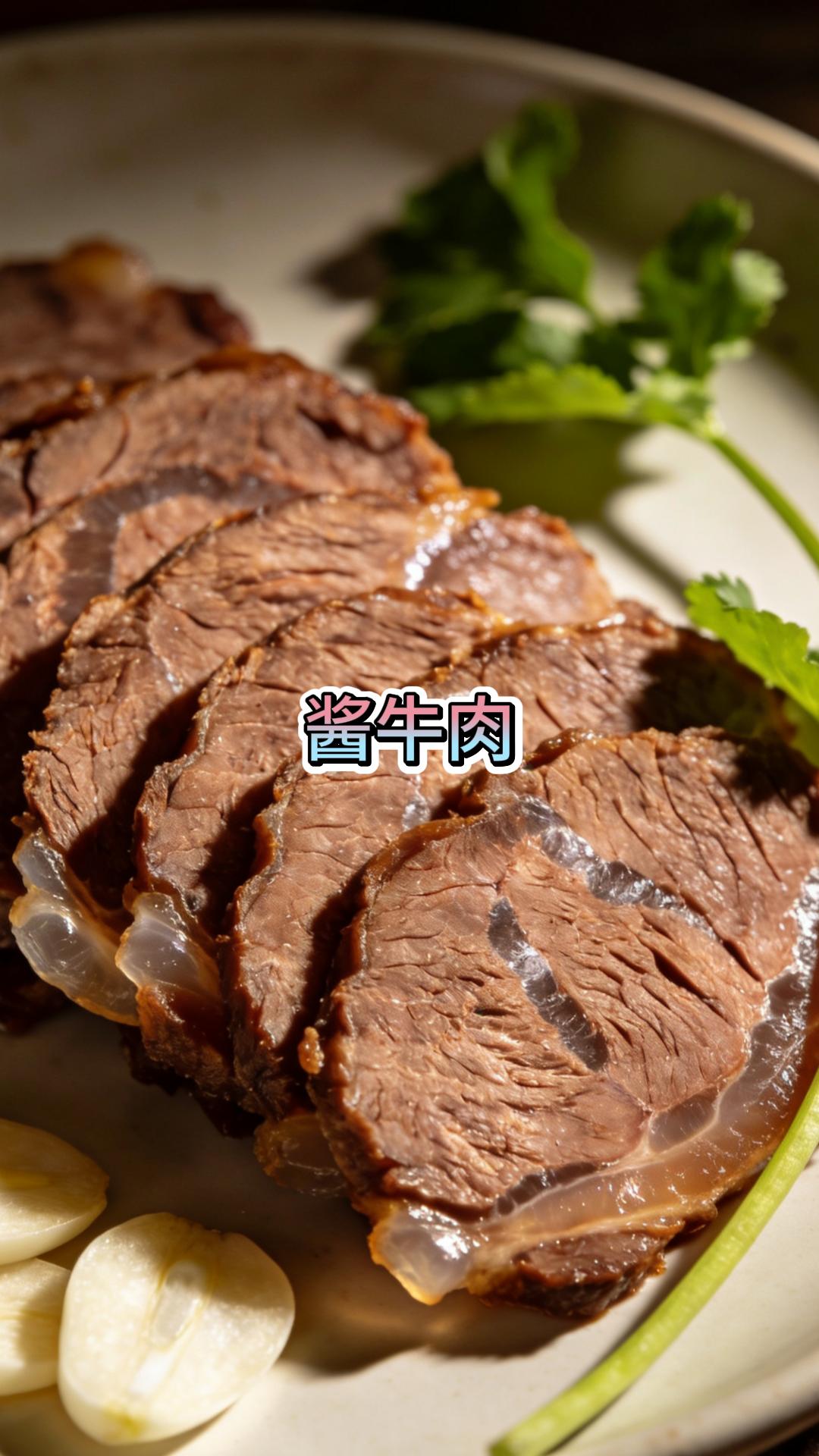 酱香牛肉。