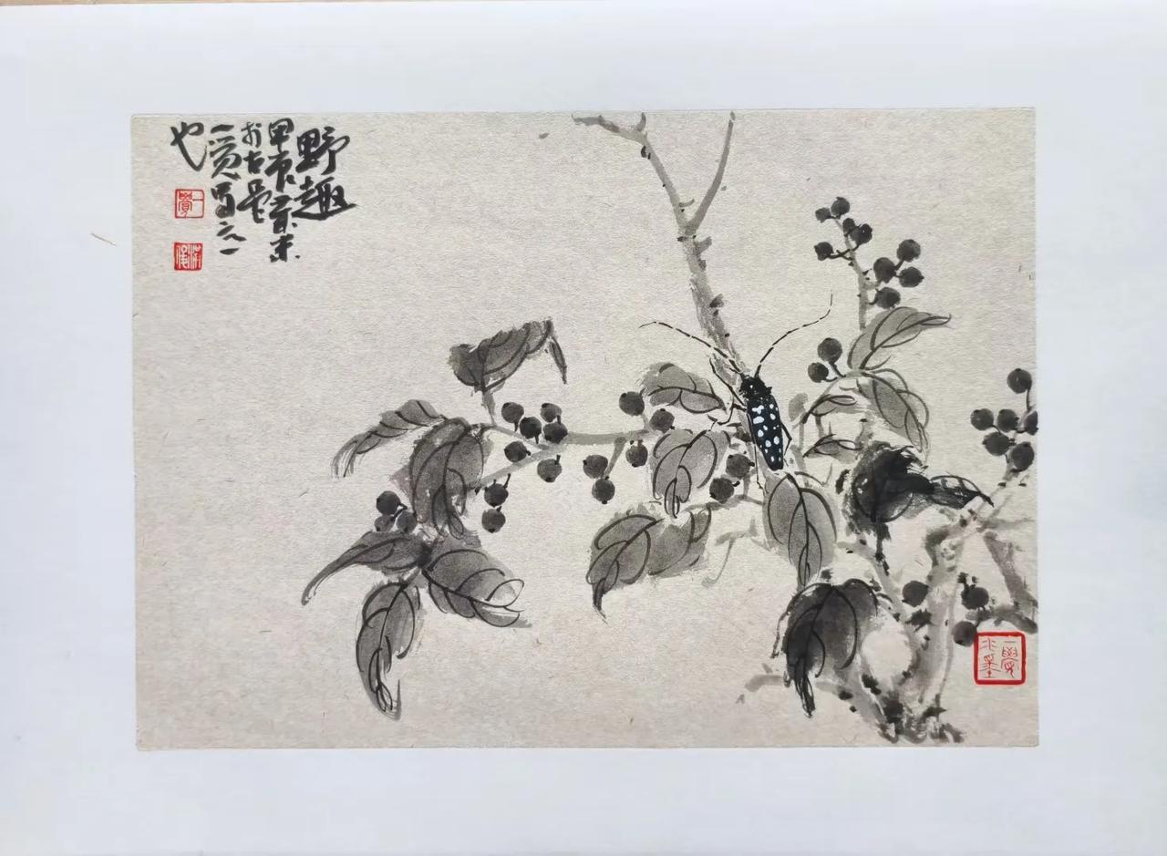 古人论诗，诗罢有余地。即言简而意无穷。画画，也是如此，需要做减法，越简越美，越简