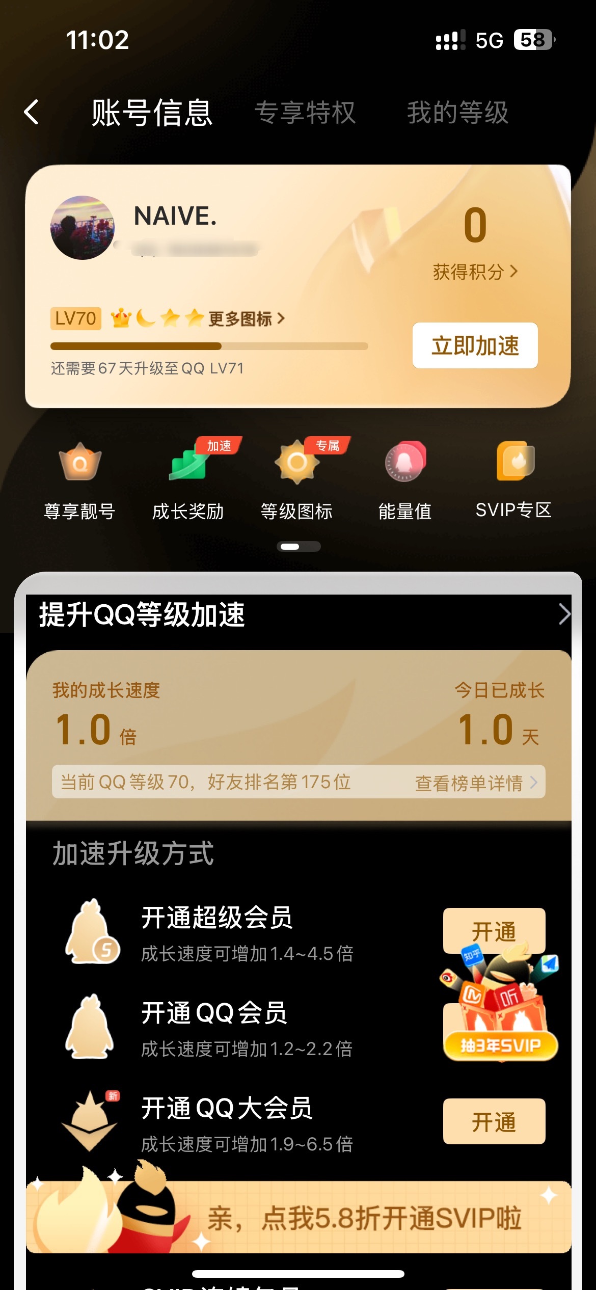 首个满级QQ获得金企鹅256级得从哪年开始，一天挂几个小时，每年给腾讯充多少钱才