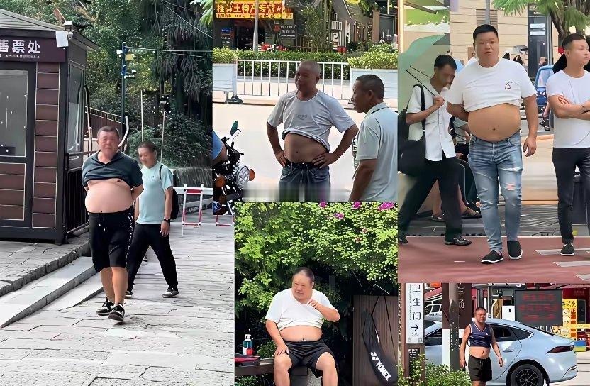 中国男式比基尼被老外模仿 