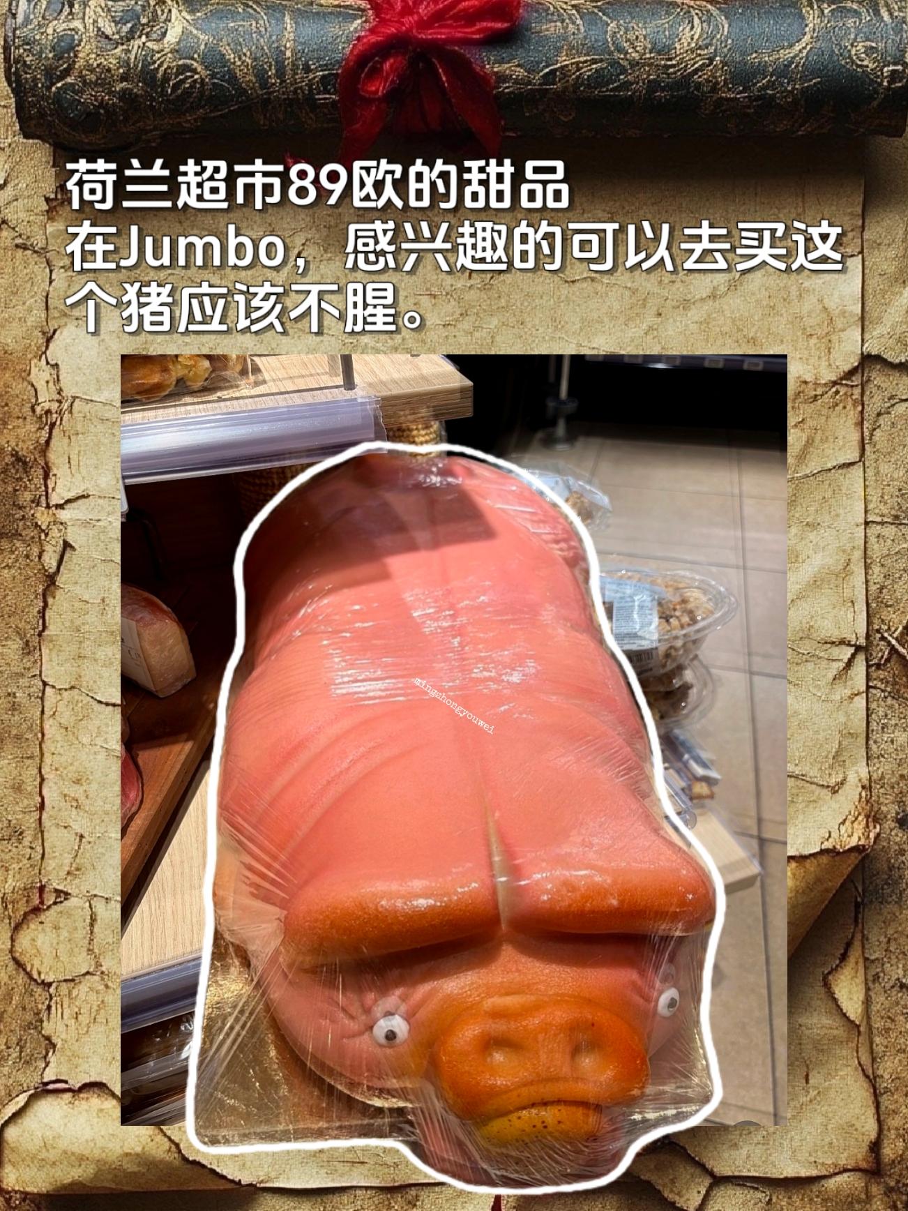 来自留学生的推荐，荷兰超市89欧的甜品，在Jumbo感兴趣的可以去尝尝...