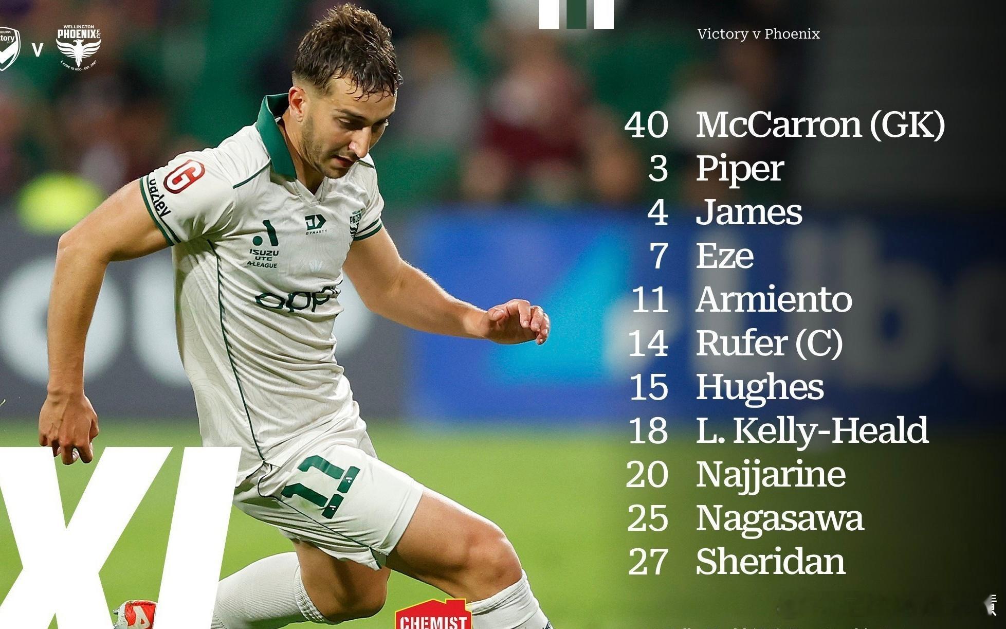 12月29日讯 北京时间今日下午4点，澳超焦点战将在墨尔本胜利主场打响，球队届时