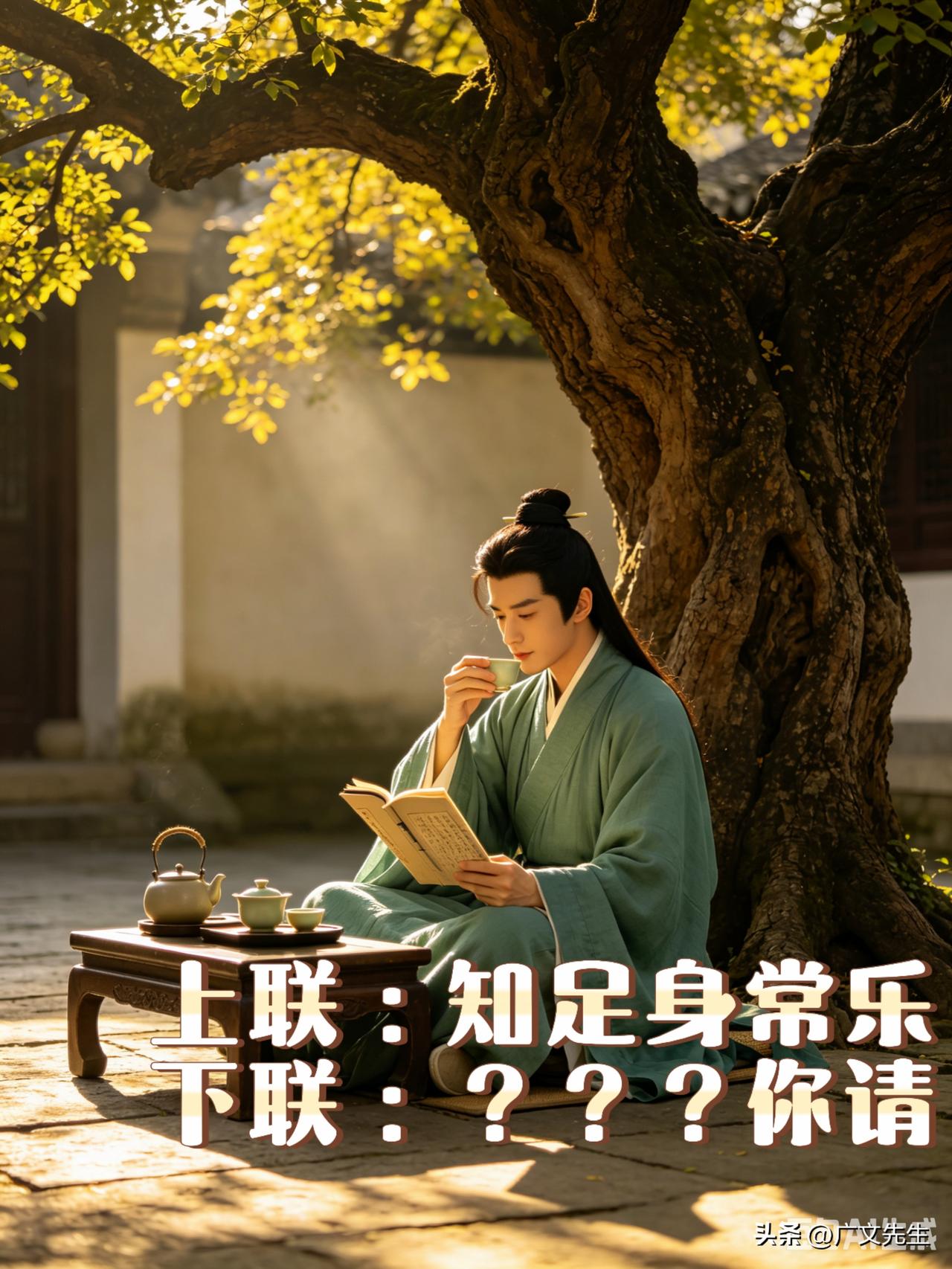 抛开外头的纷纷扰扰，如今就爱守着一份清净。没事写写对联打发时间，也算一大乐事。琢