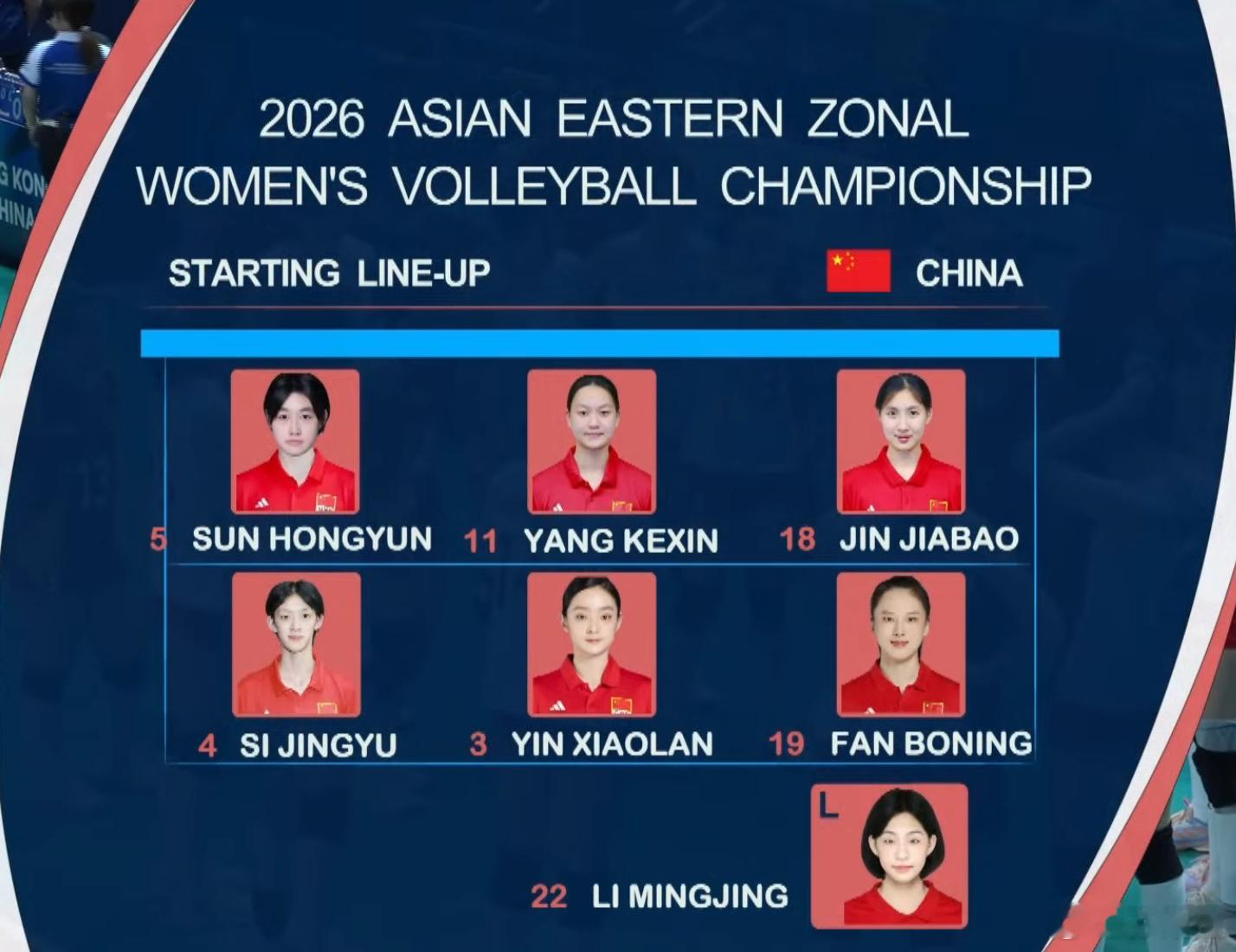 国际排坛动态中国女排2026年亚洲东区女排锦标赛：中国队3-0（25-13/25