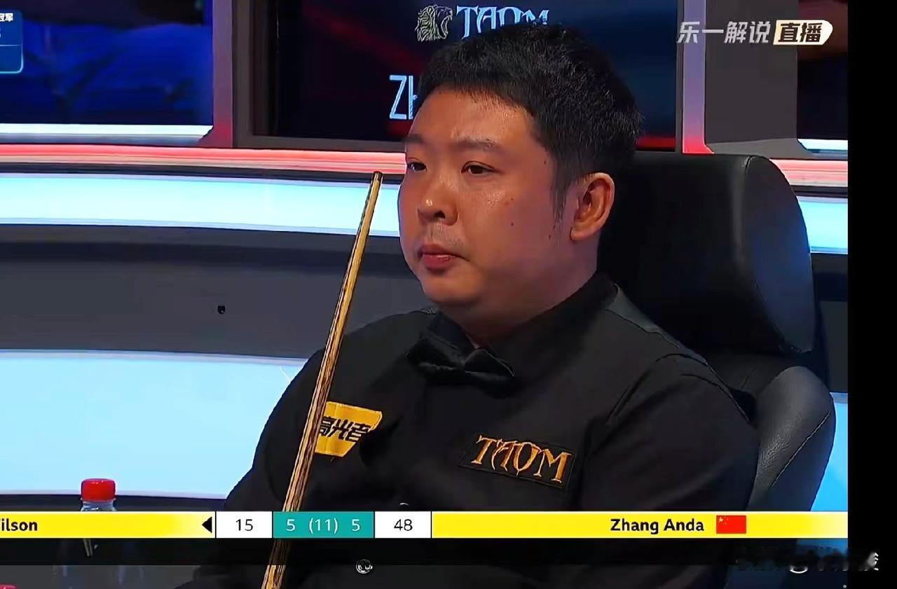 英锦赛最新战报，张安达6-5逆转绝杀加里·威尔逊，惊险晋级16强，唐纳森6-1大