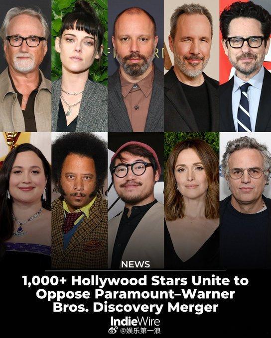 派拉蒙回应从业者反对收购 派拉蒙回应好莱坞千余名影视从业者写联名信，反对派拉蒙收