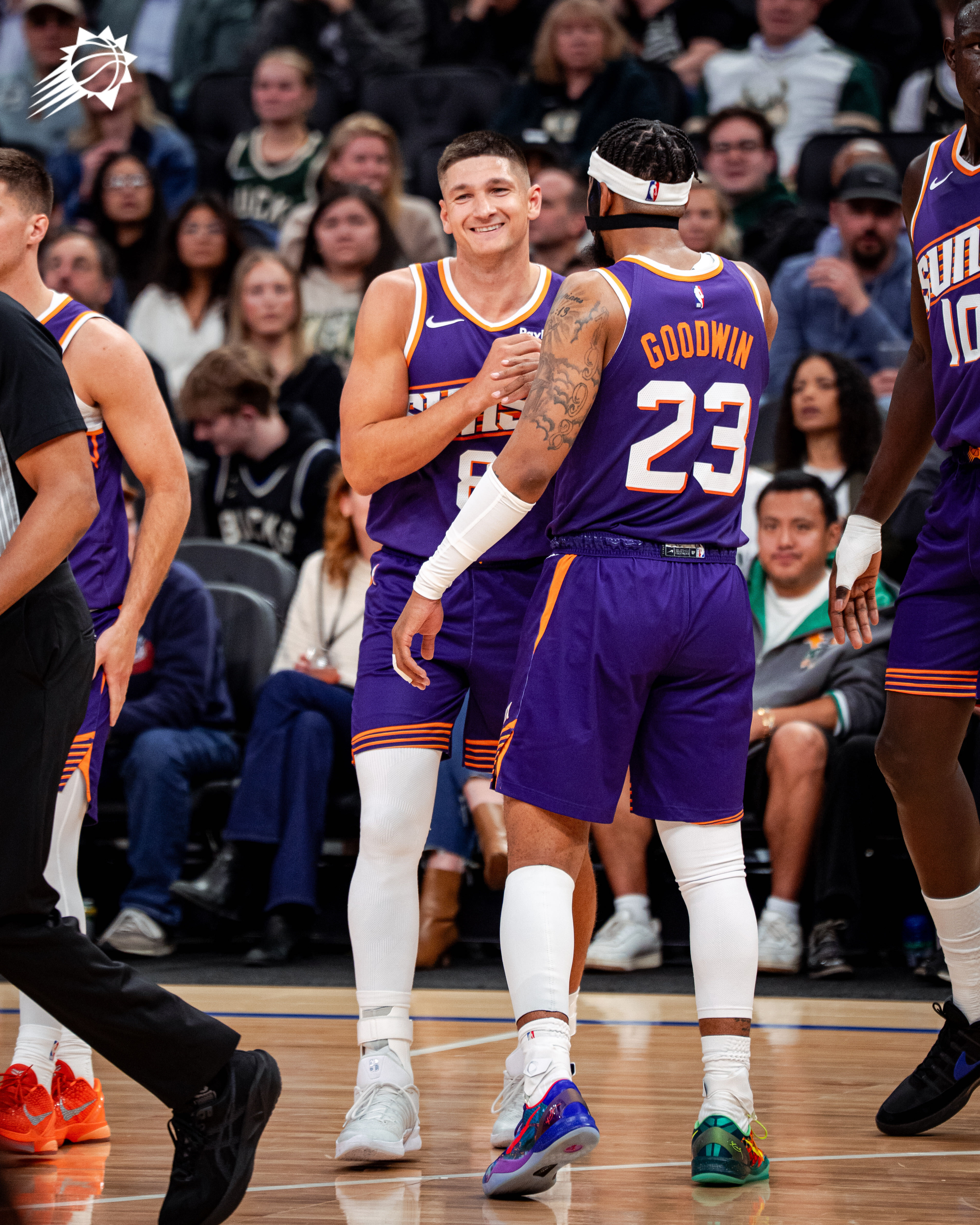 阿伦3+1打成！ 😵 菲尼克斯太阳 ｜旭日东升 ｜太阳vs雄鹿