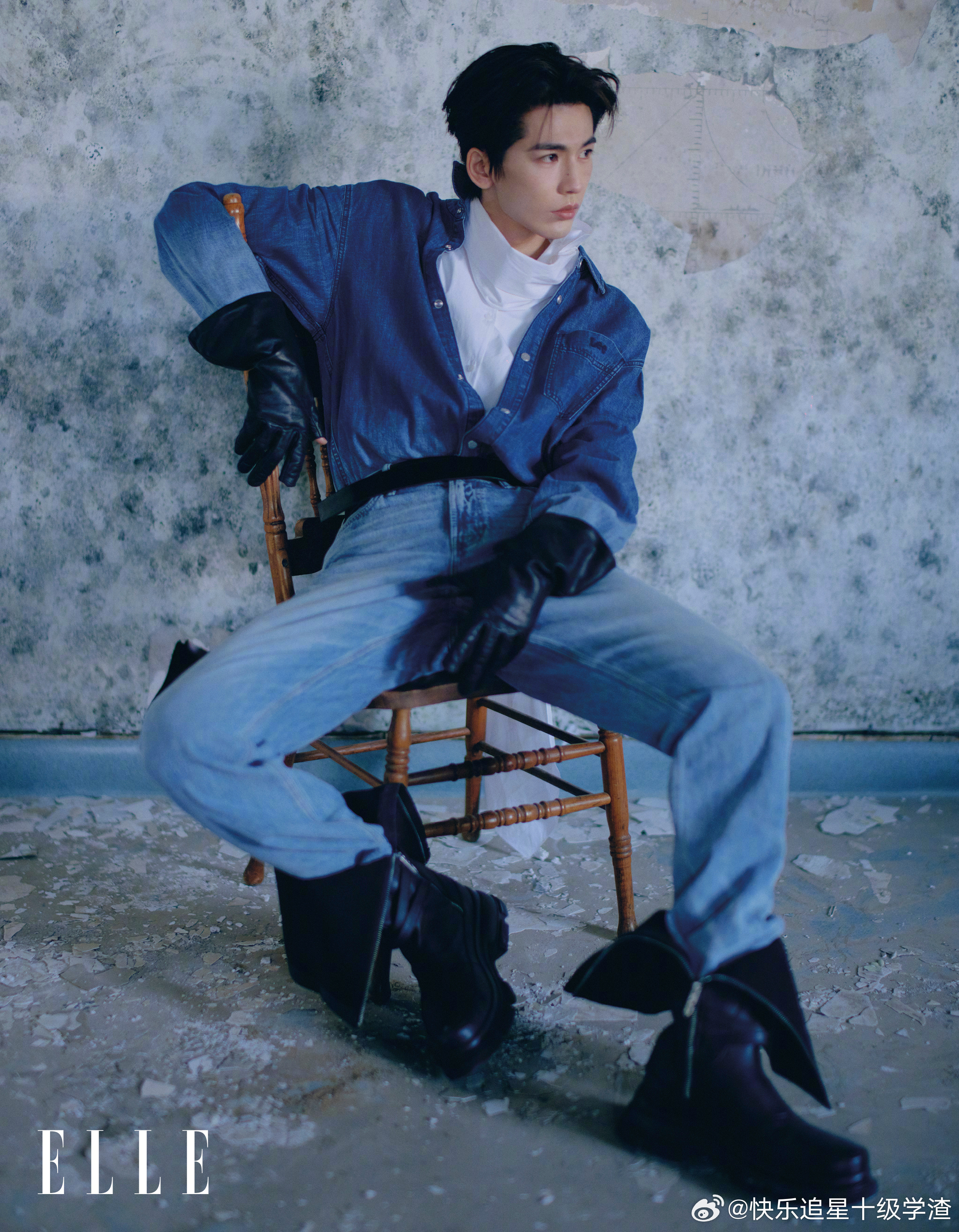 张凌赫ELLE 四月刊封面来了，首本五大女刊！ 