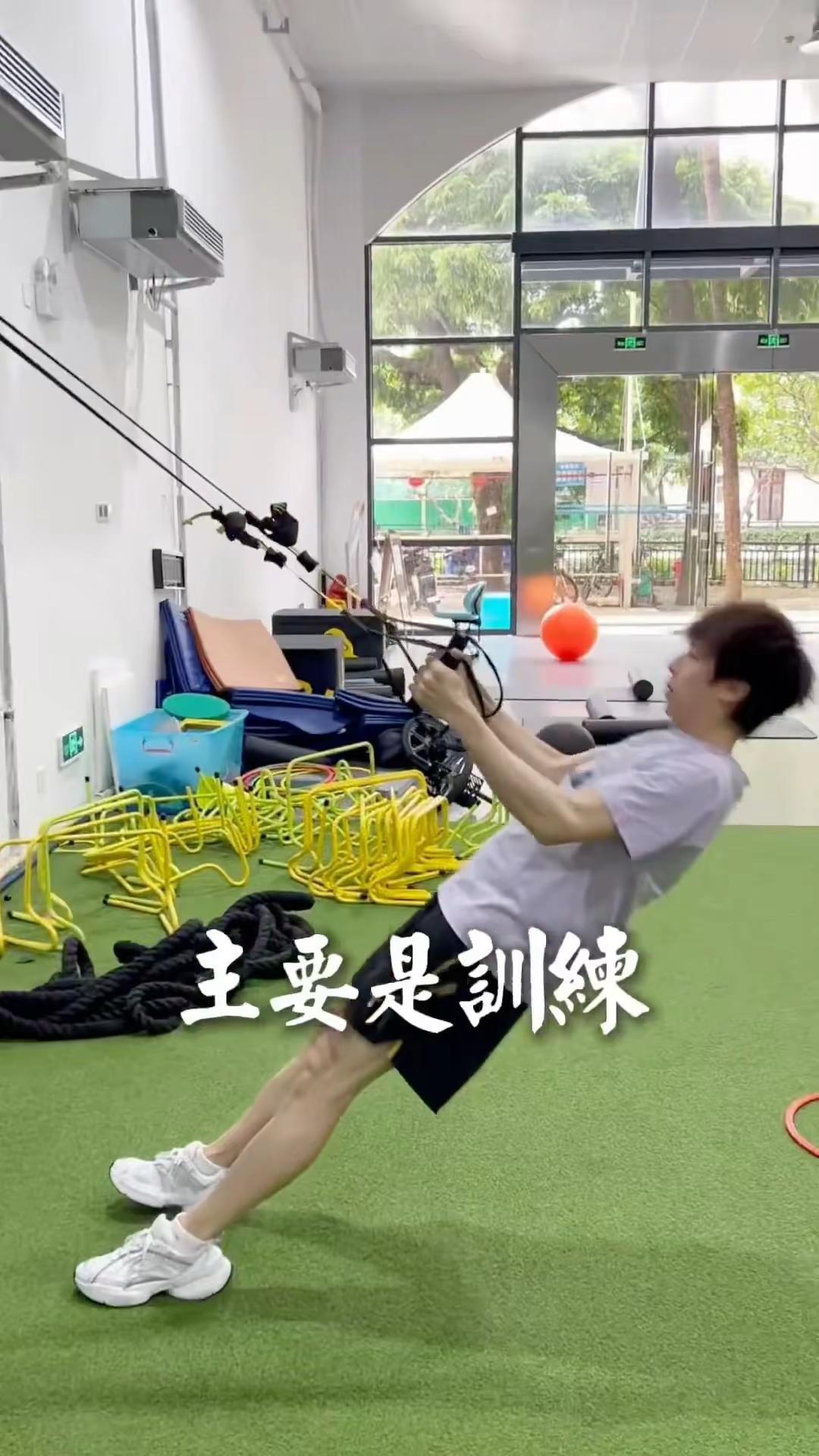 6.24 林高远社媒：努力训练，恢复到最佳状态🏓