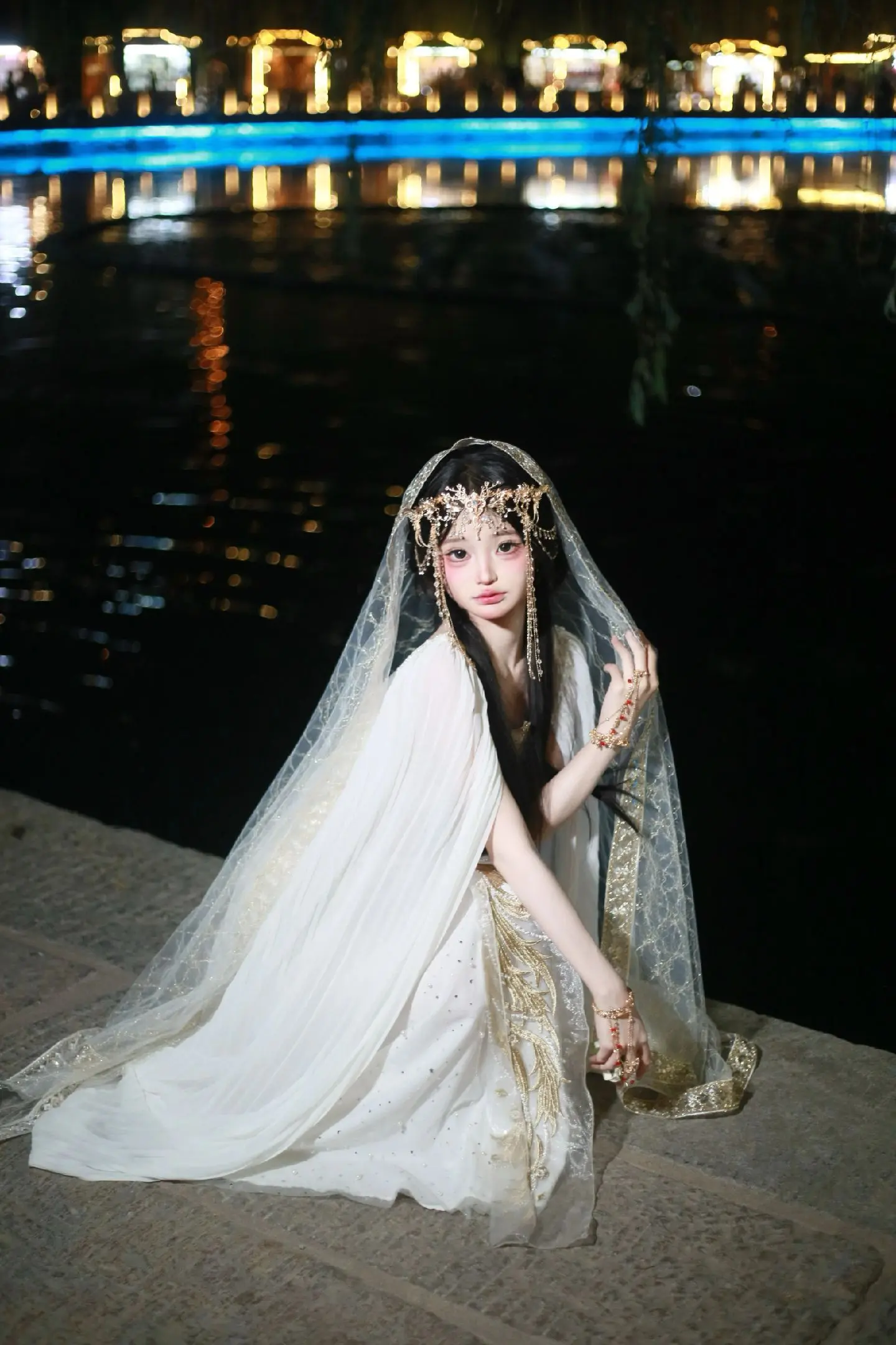 不去西双版纳，来济南超然楼，曲水亭街也能拍出夜景异域风情大片了