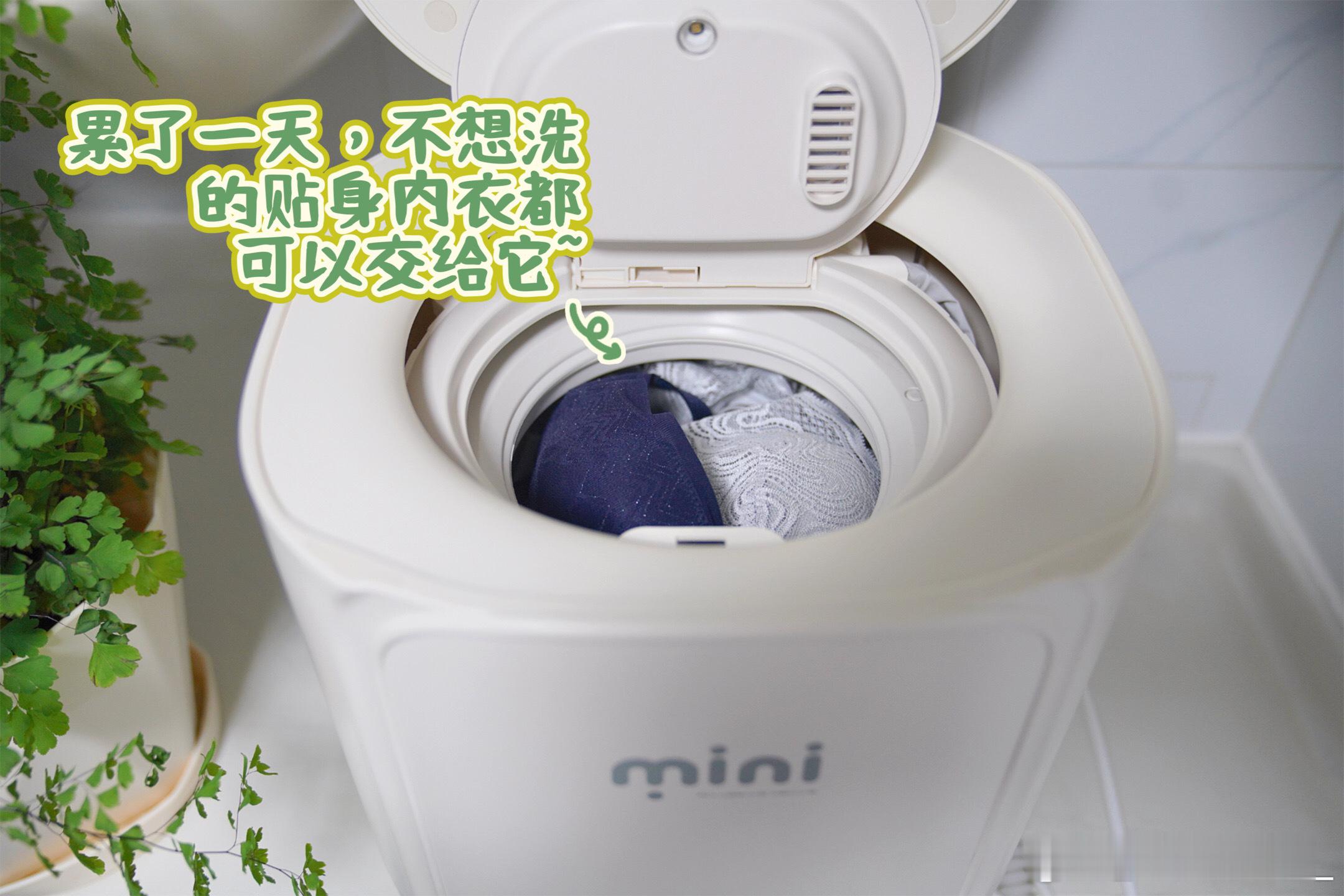 不想洗的贴身衣物都可以交给它~ ​​​
